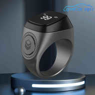[HH6F] Smart Tally Counter for Muslims Zikr Ring OLED Digital Tasbih Counter 5 Prayer Time Reminder 