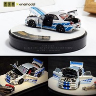 [現貨] 1∶64 車模 PGM NISSAN SKYLINE GT-R R34 Z-tune NISMO 全開版 合金汽車模型