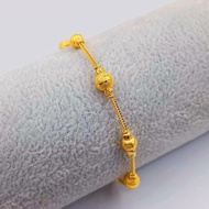916 Gold Ball Bracelet