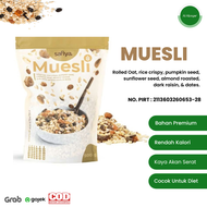 Muesli Safiya  1 Kg Sereal Makanan Ringan  Dan Sarapan Sehat Premium  - muesli safiya 500 gram healt