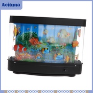 Fish Aquarium Decorative Lamp Decoration Fake Aquarium Decorative Lamp Tropical Fish Night Light for