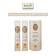 ViQueen Olenzo Coconut C8 MCT Oil 100% | Premium Energy Oil Stick | 14 Sachets
