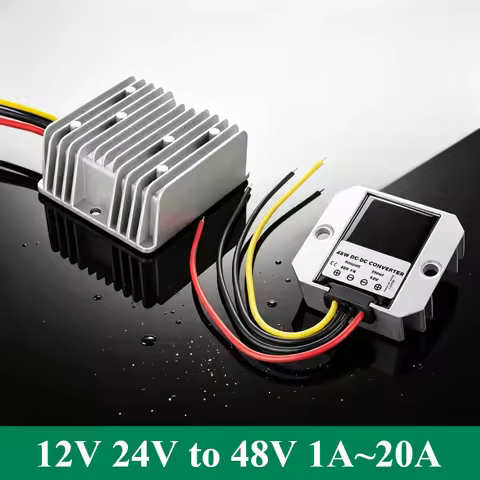 Booster 12V 24V To 48V 1A 1.5A 2A 3A 5A 10A 15A DC DC Power Converter Step-up 24 Volt To 48 Volt Vol