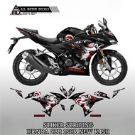 HONDA STRIPING CBR 150R K45R ONE PIECEHONDA CBR 150 R NEW 2021 - 2026 DECAL STICKER/ NEW CBR150R MOT