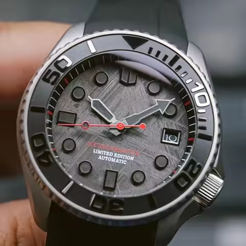 Gray Meteorite Style Dial 28.5mm Dial Watch For Japan NH35 NH36 7S26 Movements Watch Repair Replace 