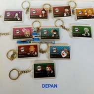 GANTUNGAN KIMETSU NO YAIBA Keychain/ Anime Keychain/ Anime Keychain/
