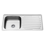 TEKA อ่างล้างจาน 1 หลุม 1 ที่พัก รุ่น T 50 1B 1D