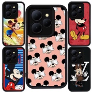 Case for ITEL A80 A90 P65 A70 A50 RS4 S23 P55 5G Black Silicone M-62 Mickey Mouse