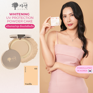 03 Vanilla JAYOUN Whitening UV Protection Powder Cake บำรุง ปกปิดเนียน คุมมันตลอดวัน