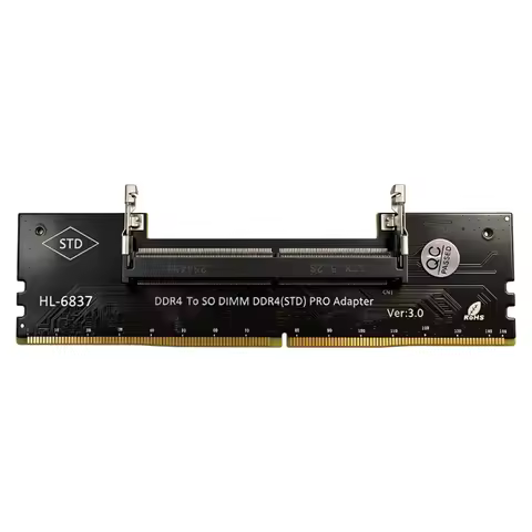 SO‑DIMM DDR4 To Desktop DDR4 RAM Adapter Ver3.0 High Frequency Laptop SO‑DDR4 Memory Converter Teste
