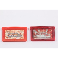 Gameboy Advance Nintendo POKEMON FIRE RED + RUBY POCKET MONSTERS Japan Ver.