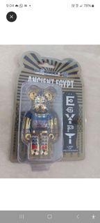 Medicom toy bearbrick 電鍍 金色 埃及 法老王 EGYPT gold ver. 100% be@rbrick bear figure