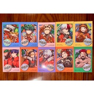 Postcard / Sticker Jump 2024 - MHA - Boku no Hero Acamedia - Superhero Academy - Genuine Postcard / 