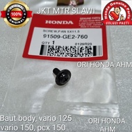 91509-GE2-760 bolt tebeng leksil screw 5x11.5 honda scoopy vario pcx 150 ADV part code 91509- GE2-76