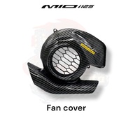 MIO I 125/ YAMAHA M3/ MIO SOUL I FAN COVER TWILL CARBON HYDRO DIP PARTS