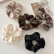 Bộ 5 Retro Lụa Scrunchies Dây Buộc Tóc Cao Cấp Cho Nữ Thân Thiện Với Tóc Dây Co Giãn Cho Top Hải Lý