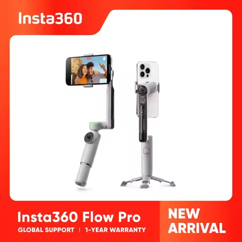 Insta360 Flow Pro - AI-Powered Gimbal Stabilizer for Smartphone, Apple DockKit Enabled, 360º Trackin