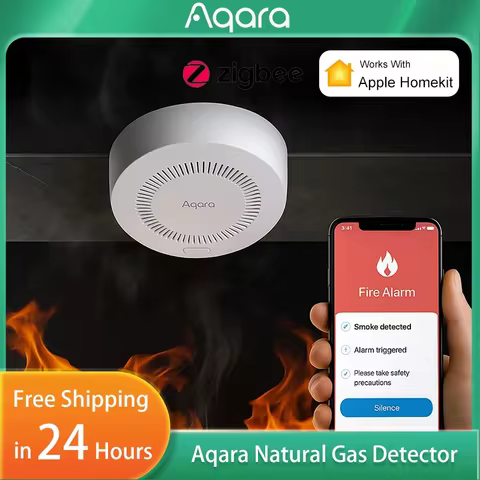 Aqara Natural Gas Detector Zigbee 3.0 Smart Gas Leakage Alarm Home Security for Xiaomi Mijia & Apple