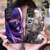 Samsung note 20 glass phone case with beautiful anime gamer image