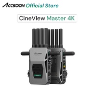 Accsoon CineView Master 4K Wireless Video Transmitter, 4K60/1080p60 2.4+5+6GHz Tri-Band 8202 ft Rang