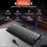 ATTACK SHARK X68 PROHE 67-Key Magnetic Switch Wireless Keyboard, 0.01mm Precision, 8KHz 0.125ms Ultr
