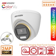 HIKVISION DS-2CE72DF3T-F ColorVu 4in1 2MP Outdoor Dome/Turret Analog CCTV Camera NASHANTOO