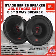 🔊 Original JBL Stage3 637F 6-1/2" 3 Way Coaxial Car Speaker 45W RMS Power 135W Peak Power Car Audio 