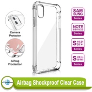 Airbag Shockproof Clear Soft Silicone Case TPU Bumper Samsung Galaxy Series Note8 Note10 S10 S20 S22