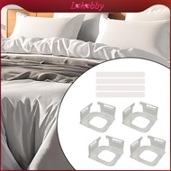 [Lohobby] 4 Pieces Bed Sheet Holders Sheet Keepers Easy Install Keep Sheets Tight