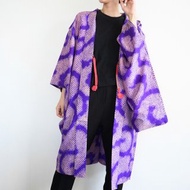 稀有復古和服、日本絲綢和服、華麗和服外套