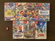 Switch Games 遊戲 - Mario, Zelda, DQ3, RDR