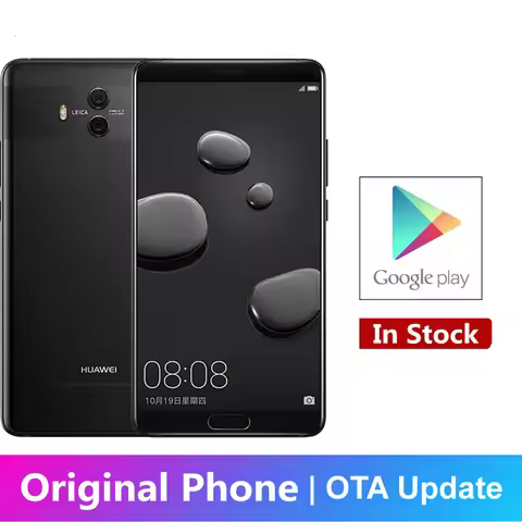 EU Version HuaWei HuaWei Mate 10 ALP-L29 Smart Phone NFC Fingerprint Kirin 970 20.0MP 3 Cameras 5.9"