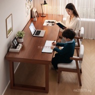 Large Board Desk Table Desk Computer Desk Writing Desk Long Household Solid Wood Double Living Room 