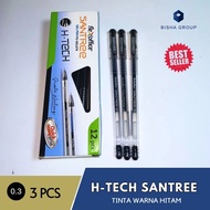 (3 PCS) H-Tech Santree by Flexoffice 0.3 mm Pen