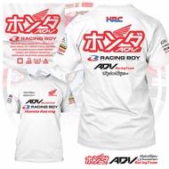 🌟 A-polo  Motorsport Honda Adv 150 Adv 160 Adv 350 Adv 750 Racing Team Super Premium T-shirt Availab