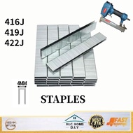 Brad Nail Wood Isi Paku Tembak 4J Staple 416J 419J 422J 5000pcs Staple Tacker Nail