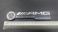 Mercedes Amg Side Fender Front Rear Silver Black Oem Emblem Logo 6.3