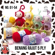 KATUN Imported Quality Cotton Knitting Yarn BIG Ply / 5ply Milk Cotton yarn crochet yarn (Part 1) co