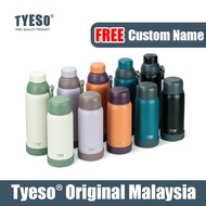 TYESO 2 Penutup Termos Stainless Steel Custom Nama Custom Logo (530ml/750ml) TS-8849/TS-8850
