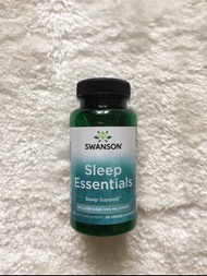 美國 Swanson 天然草本安睡配方 60 粒素食膠囊💊 含GABA, 退黑激素和天然草本配方  Swanson Sleep Essentials 60 veggi capsules #GABA +