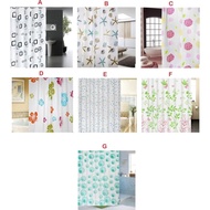 Set Kelambu Gorden Tirai Tempat Ruang Bilik Kamar Mandi Motif Cantik Bahan Anti Air Fungsinya Supaya