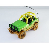 HIJAU Matchbox loose Jeep 4x4 - Camp Jeep green