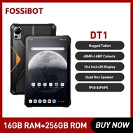 FOSSiBOT DT1 Rugged Tablet Android 13 10.4 inch 2K Display 8GB 256GB 11000mAh 18W Tablet Fast Charge 48MP Camera Tablet Pad