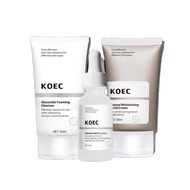 KC Acne Set Glucoside Foaming Cleanser 1.7 fl oz Natural Moisturizing Facial Cream 1.7 fl oz Salicyl