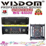 wisdom MX41500 Power Amplifier 4-Channel Power Amplifier wisdom Mx-41500
