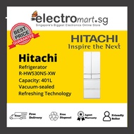 Hitachi R-HW530NS-XW 6-Door Refrigerator 401L