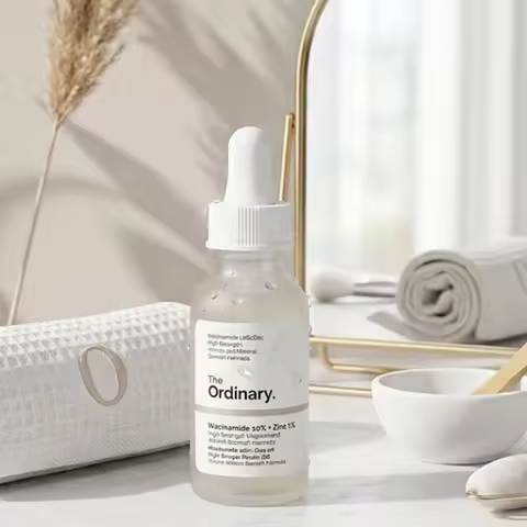 The Ordinary Niacinamide 10% + Zinc 1% Serum 30ml Essence Suitable for Acne-prone Skin Can Smooth Br