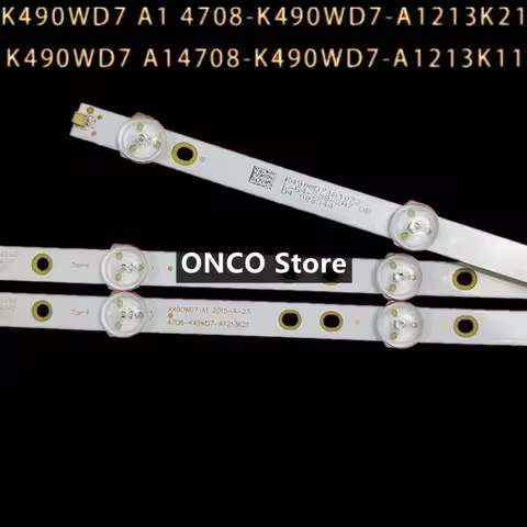 LED strip K490WD7 A1 4708-K49WD7-A1213K11 LE49K51S 49PFF5455/T3 49PFF5250 49U7750EV TH-49C520C TH-49