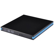 USB 3.0 Square Portable Ultra Slim Fast Transfer CD Player Desktop External DVD Drive Noise Reductio