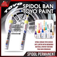 BISA BAYAR DI TEMPAT ! 100% ASLI ! SPIDOL TOYO MARKER PAINT SPIDOL BAN TOYO PERMANEN ORIGINAL MURAH 